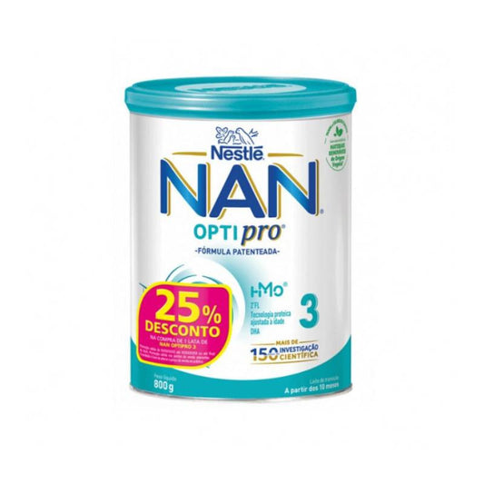 Nan Optipro 3 Growth Milk 12M+ - 800g (Special Price)