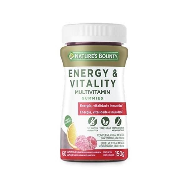 Nature´s Bounty Energy & Vitality (x60 gummies) - Healtsy
