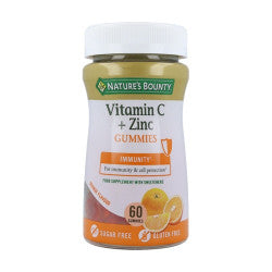 Nature's Bounty Vitamin C+Zinc (x60 gummies)