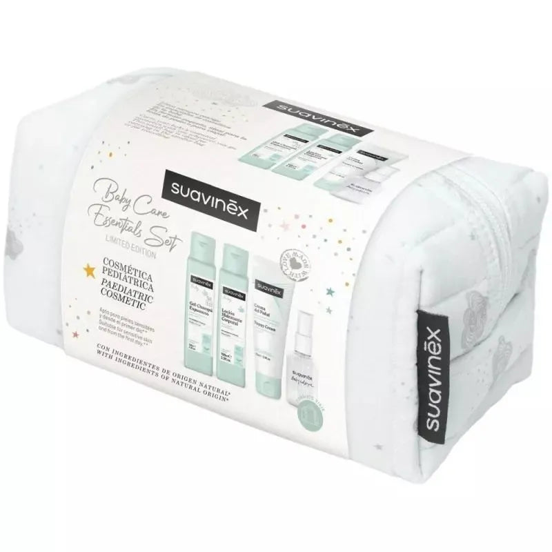 Suavinex Baby Care Essentials Set Dreams Blue - Healtsy