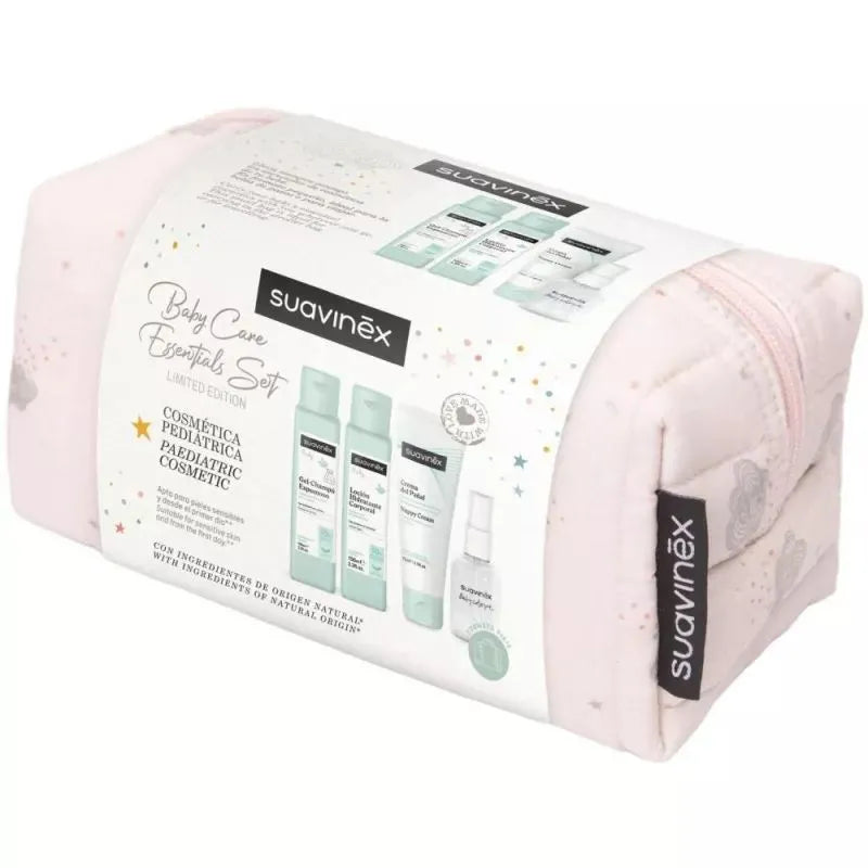 Suavinex Baby Care Essentials Set Dreams Pink - Healtsy