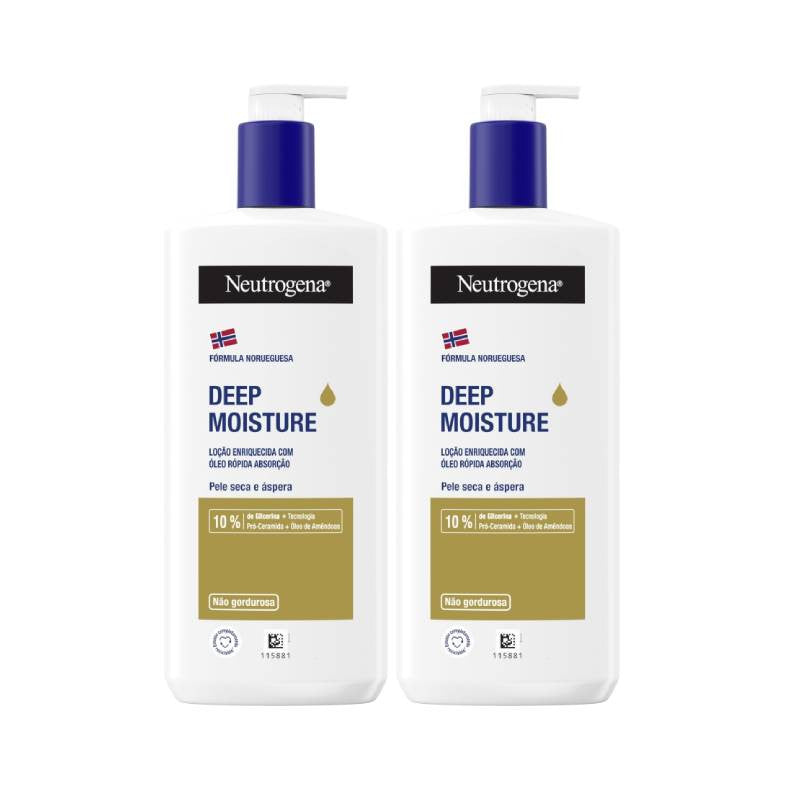 Neutrogena Deep Hydration Oily Lotion - 400ml (Double Pack) - Healtsy