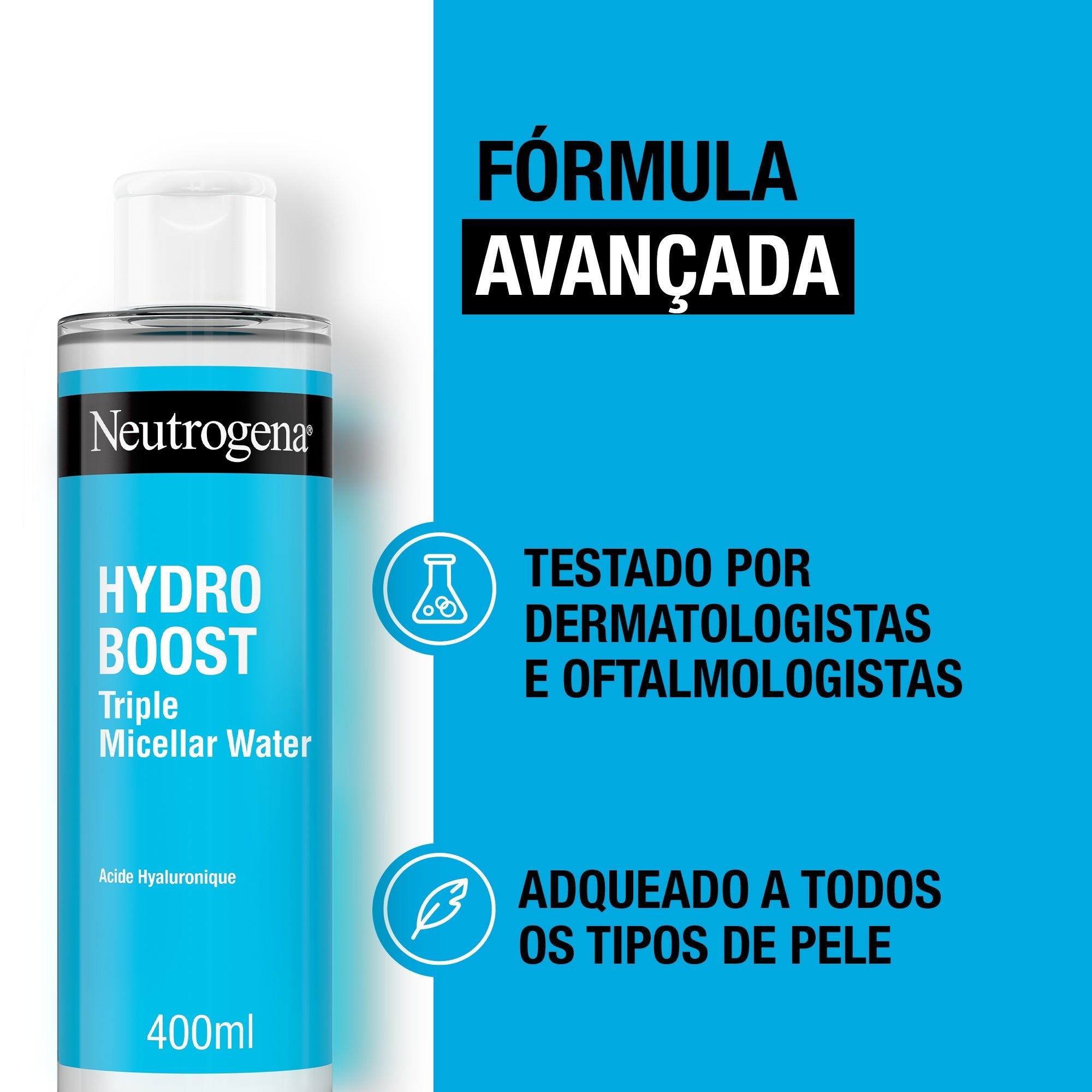 Neutrogena Hydro Boost Micellar Water Cleansing - 400ml – Buy Now at Healtsy