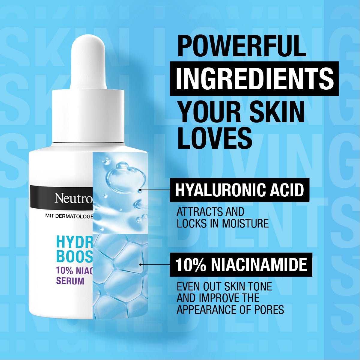 Neutrogena Hydro Boost+ Niacinamide Serum - 30ml – Buy Now at Healtsy