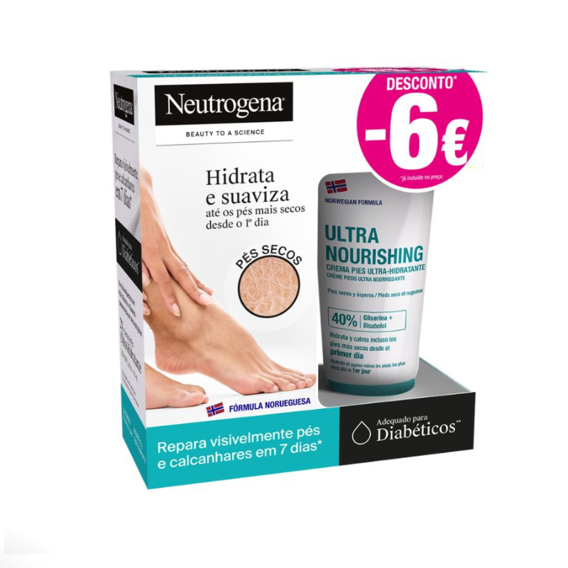 Neutrogena Foot Ultra Moisturizing Cream 100ml (Twin Pack) - Healtsy