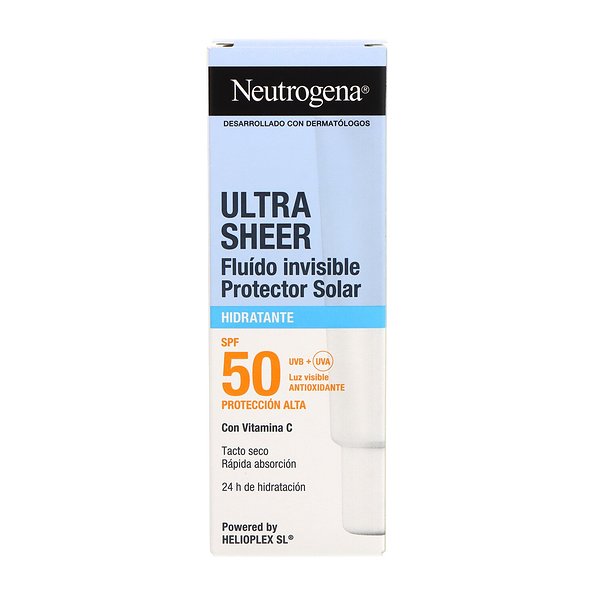 Neutrogena Ultra Sheer Invisible Fluid SPF50 - 50ml - Healtsy