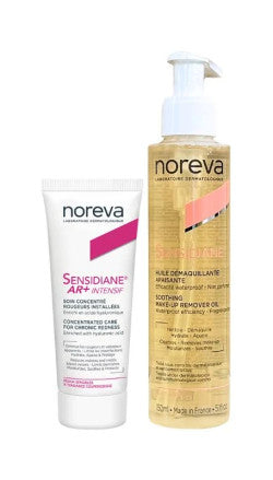 Noreva Sensidiane AR+Intensive cream - 30ml + Makeup remover oil - 150ml - Healtsy