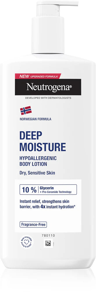 Neutrogena Body Lotion Deep Moisturizing Dry Skin - 750ml - Healtsy