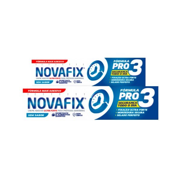 Novafix Pro3 Flavorless Adhesive Protection Cream - 70g+50g | Healtsy