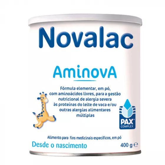 Novalac Aminova Milk Powder - 400G – Buy Now at Healtsy