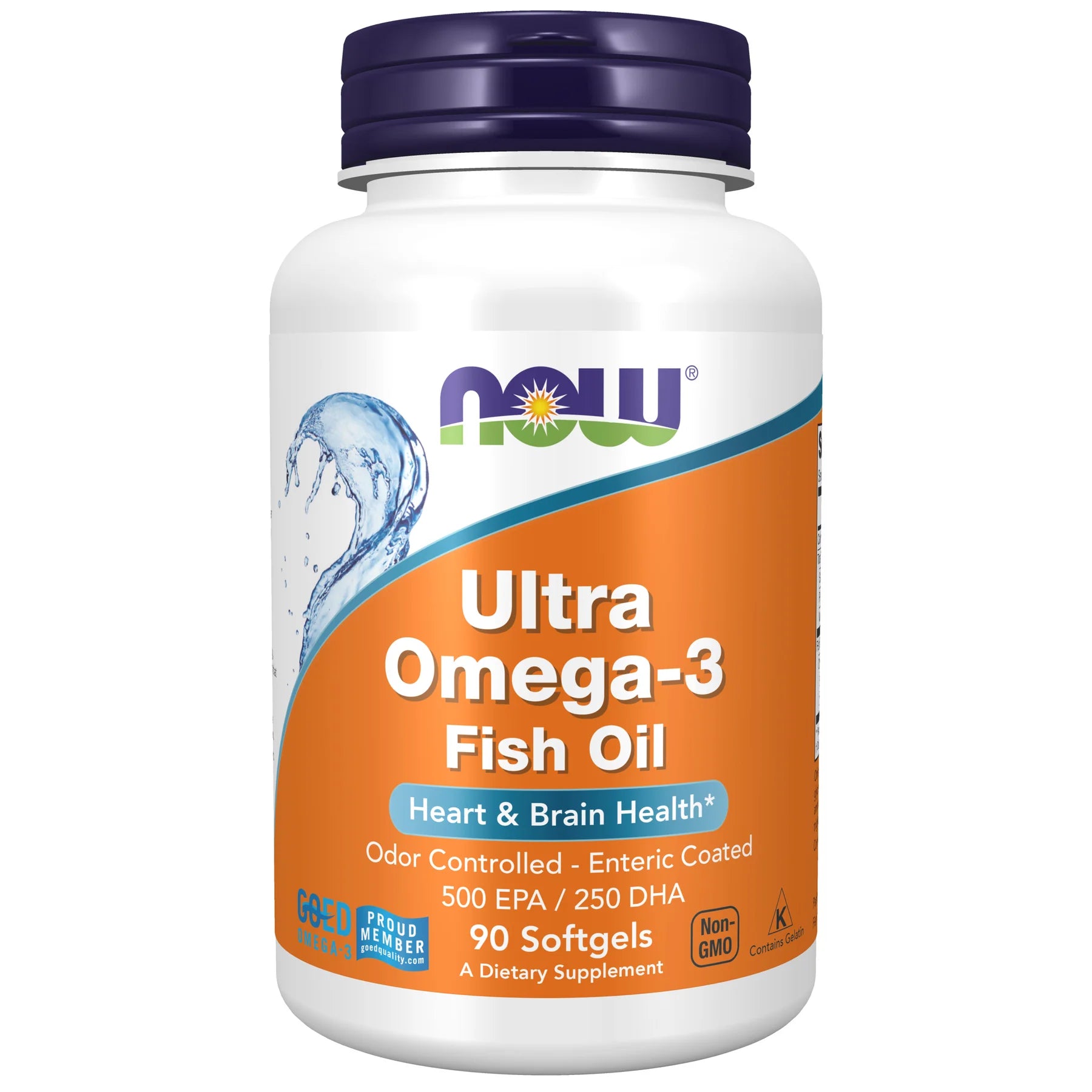 NOW Ultra Omega-3 (90 soft capsules) - Healtsy