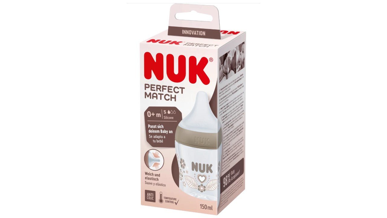Nuk Perfect Match Baby Bottle _Heart - 150ml – Buy Now at Healtsy