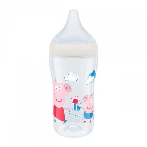 Nuk Perfect Match Silicone Baby Bottle_ Flow M_ Peppa - 260ml – Buy Now at Healtsy