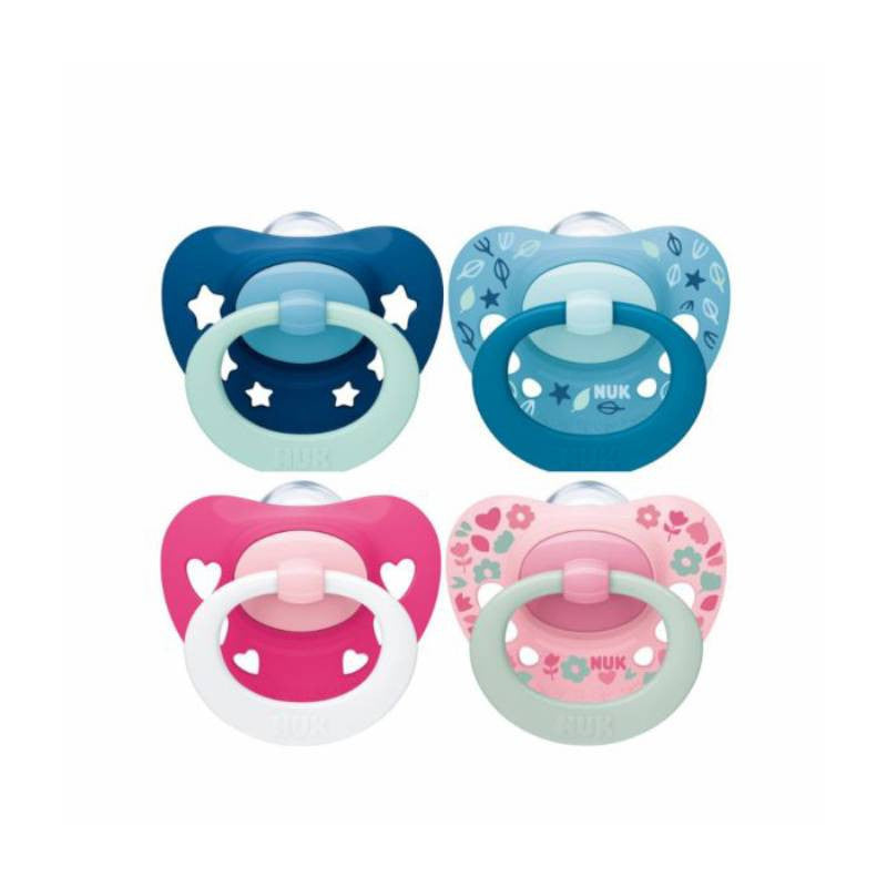 Nuk Signature Silicone Pacifier_ Size 3 (x2 units) - Healtsy