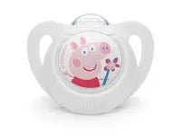 Nuk Star Peppa Pig Silicone Soother_ 0 - 6M (Double Pack) – Buy Now at Healtsy