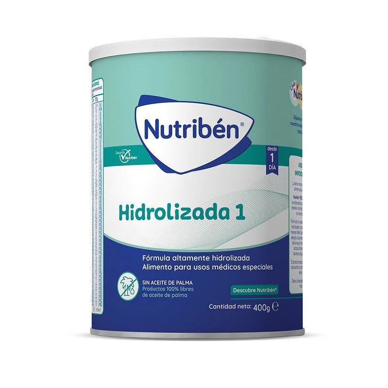 Nutribén Hidrolizada 1 formula can on a white background