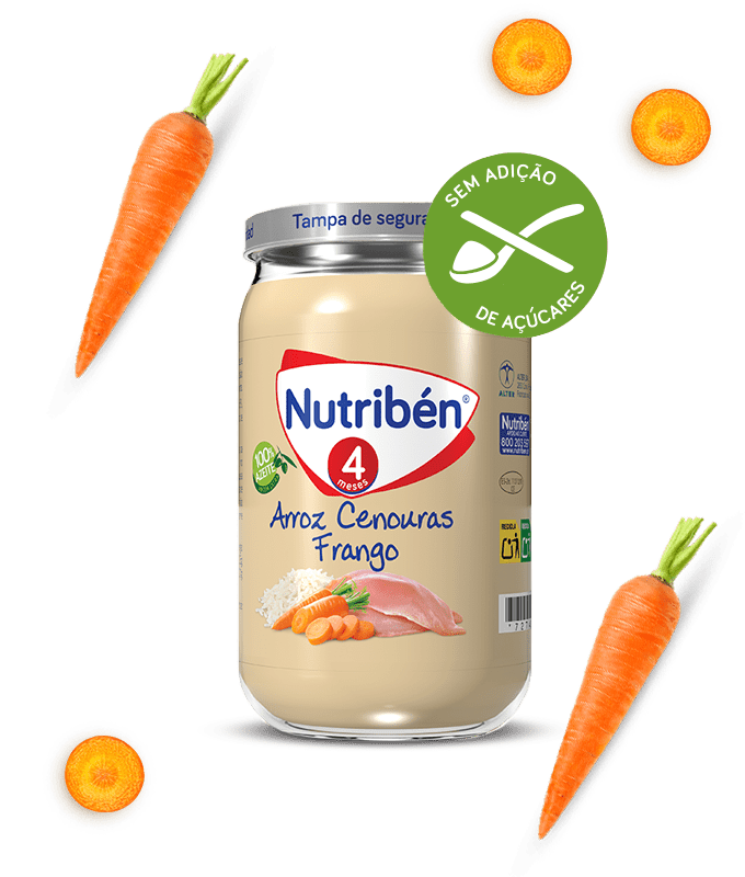 Nutriben Jar 4 Rice Carrot Chicken - 235G – Buy Now at Healtsy