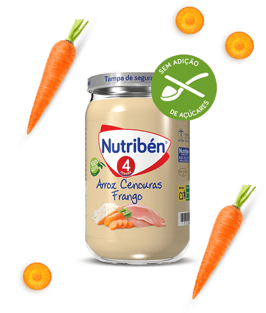 Nutriben Jar 4 Rice Carrot Chicken - 235G – Buy Now at Healtsy