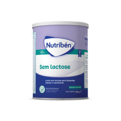 Nutriben S/ Lactosa 1 Leite 400G