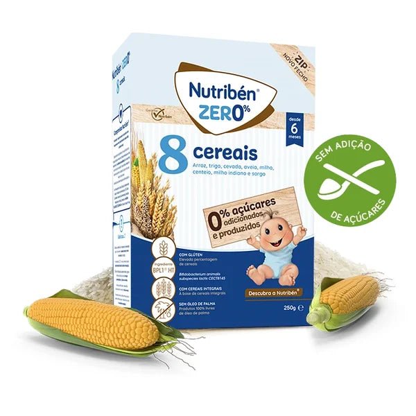 Nutriben Zero 0% Flour 8 Cereals - 250G – Buy Now at Healtsy