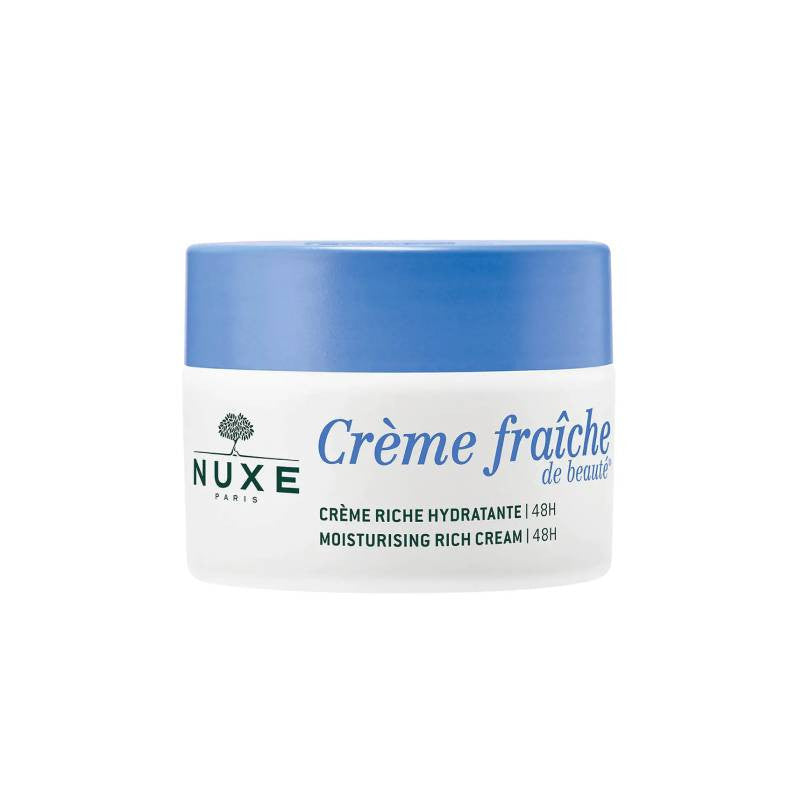 Nuxe Fraiche Rich Moisturizing Cream 48H for Dry Skin - 50ml - Healtsy