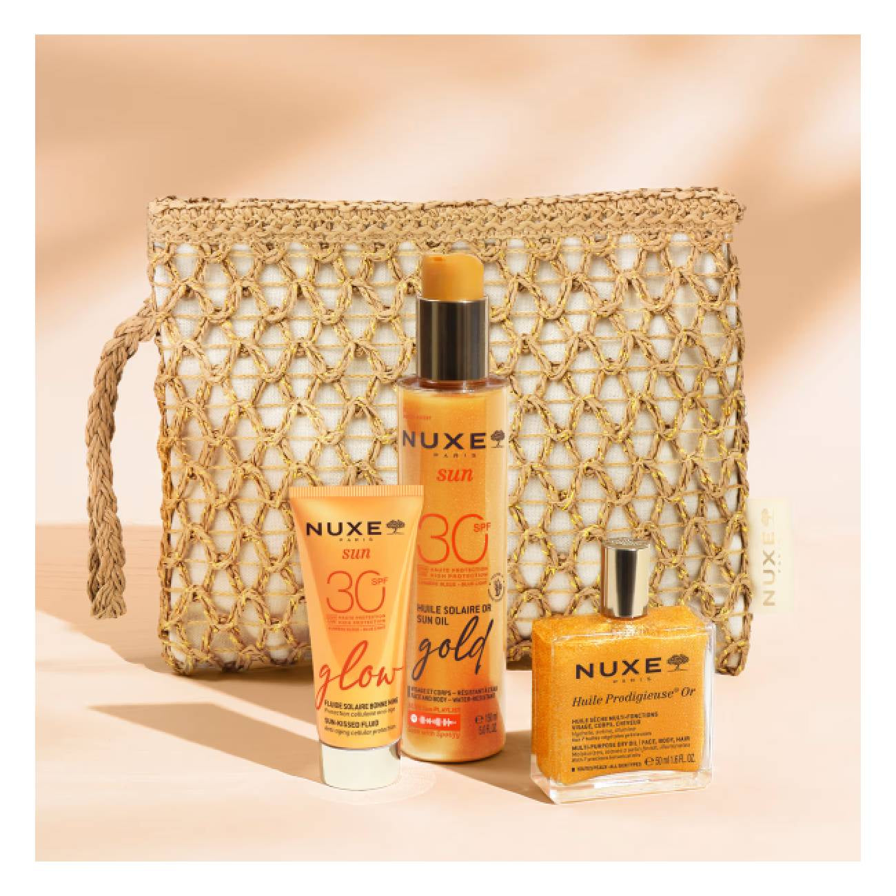 Nuxe Golden Summer Routine Bag - Healtsy