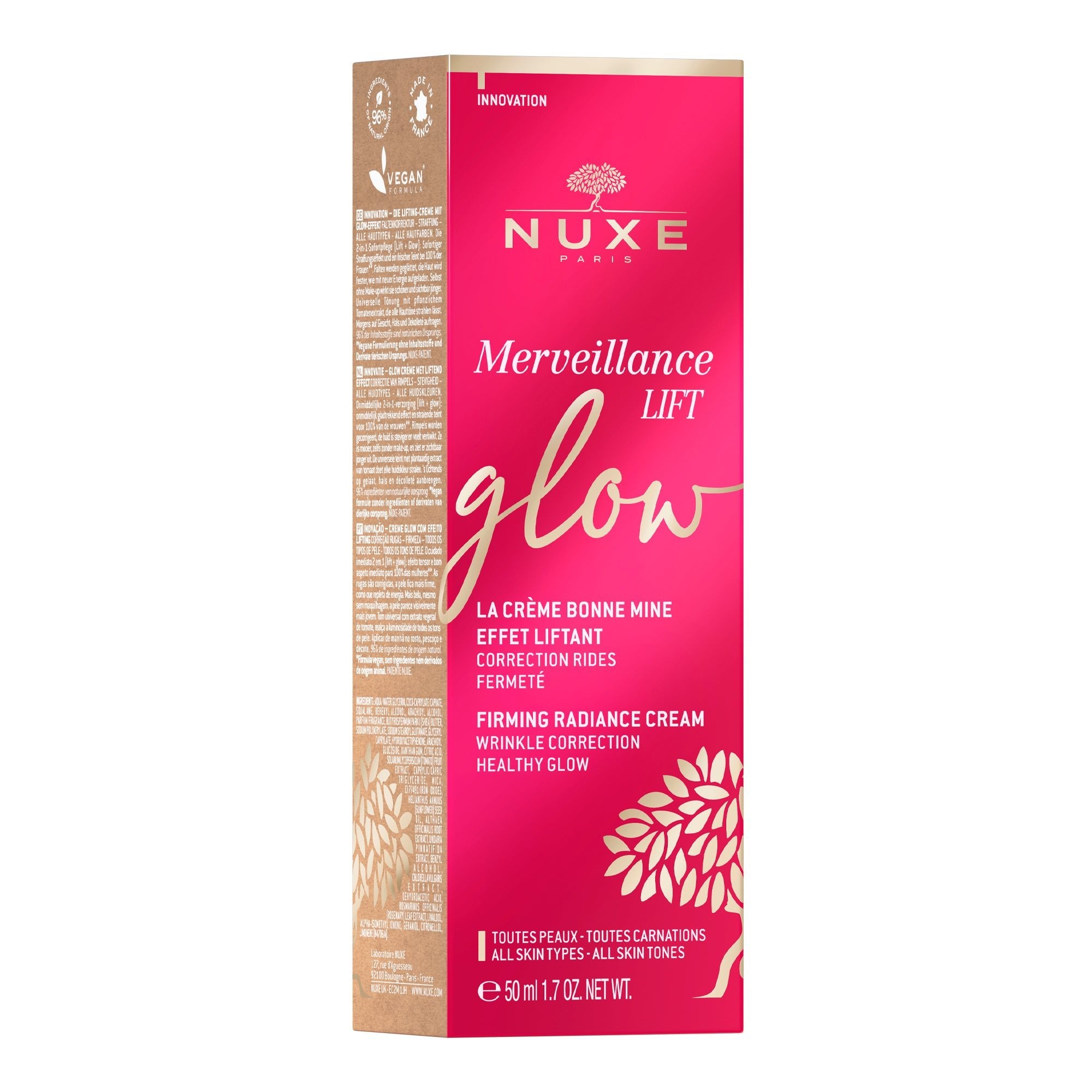 Nuxe Merveillance Lift Creme Glow - 50ml – Buy Now at Healtsy
