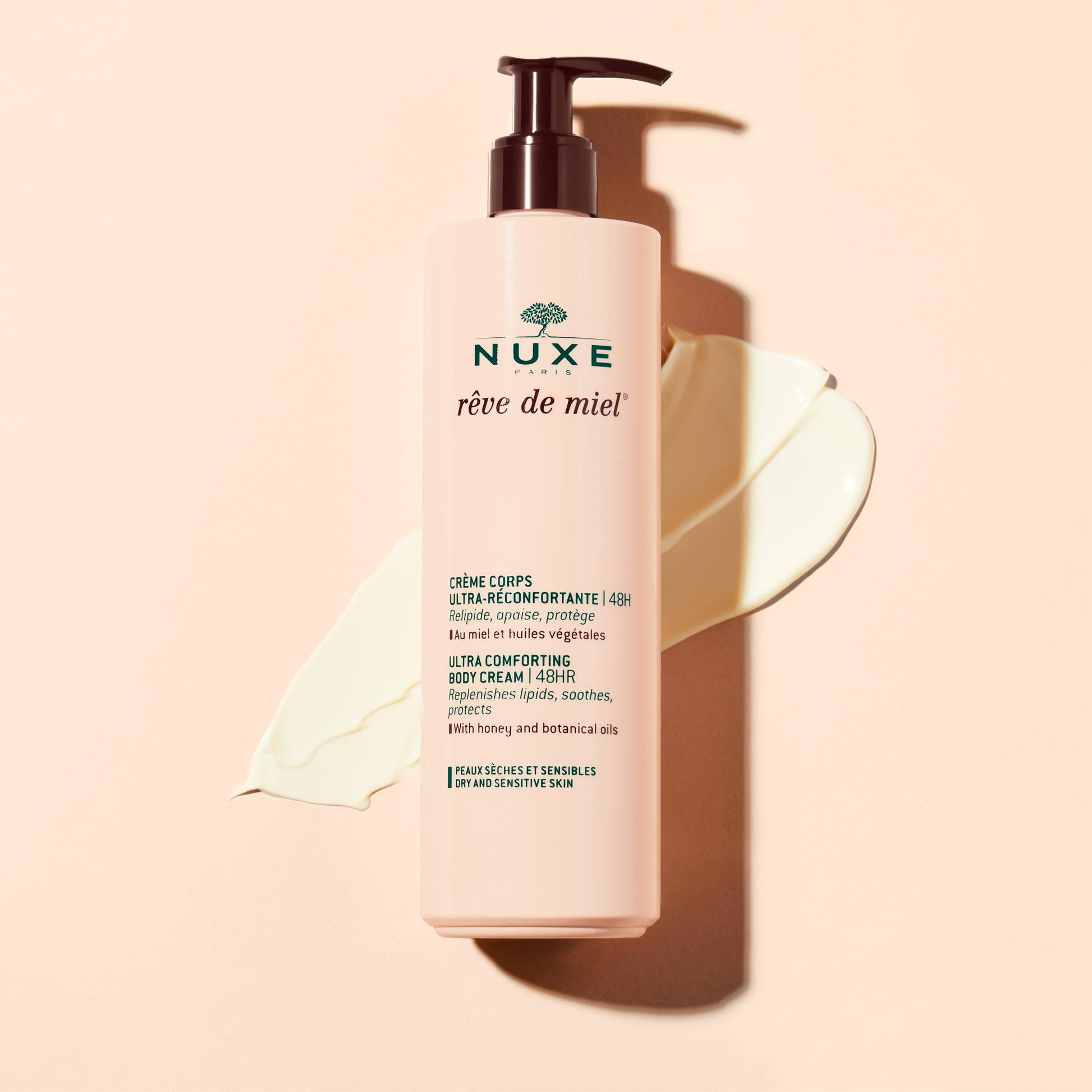 Nuxe Rêve de Miel Ultra - Comforting 48hr Body Cream - 400ml – Buy Now at Healtsy