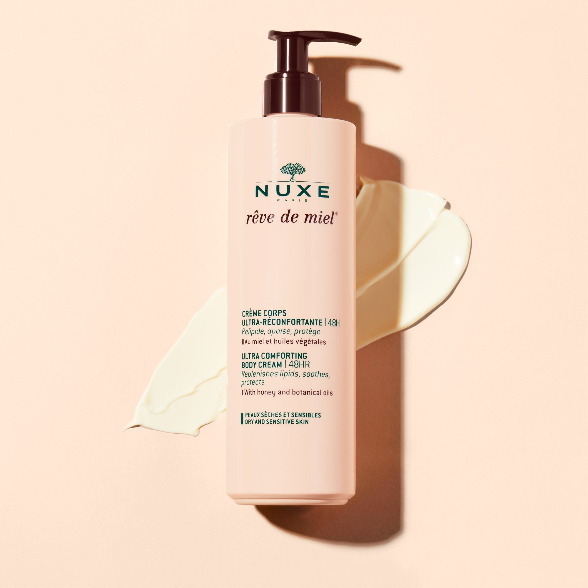 Nuxe Rêve de Miel Ultra - Comforting 48hr Body Cream - 400ml – Buy Now at Healtsy