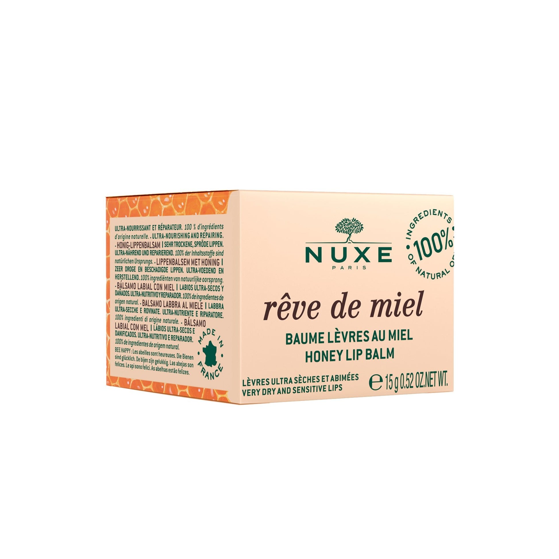 Nuxe Rêve de Miel Ultra - Nourishing Lip Balm - 15g – Buy Now at Healtsy