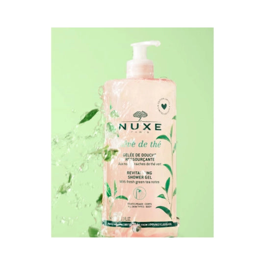 Nuxe Rêve De Thé Revitalizing Shower Gel - 750Ml - Healtsy