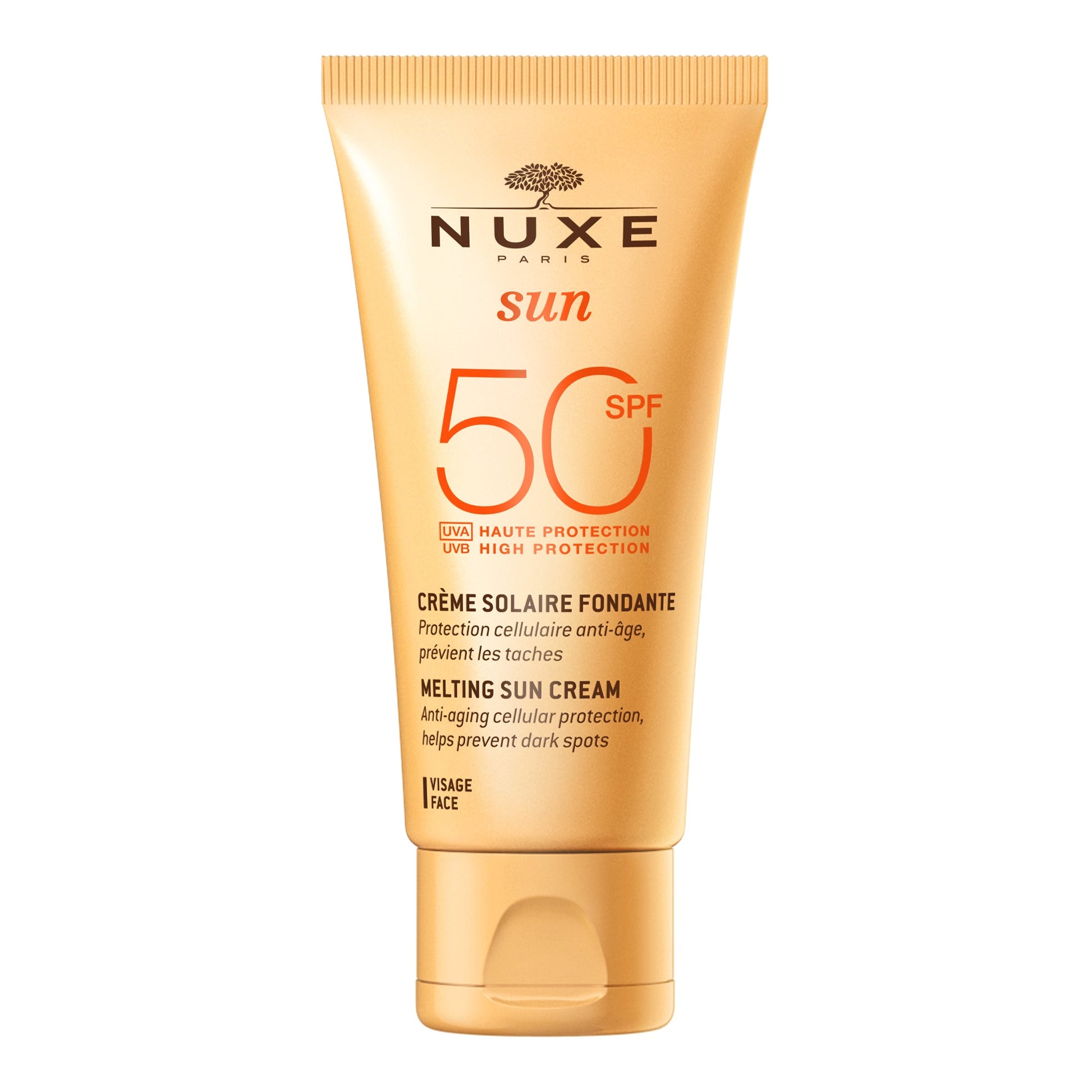 Nuxe Sun Face Melting Cream SPF50 - 50ml – Buy Now at Healtsy