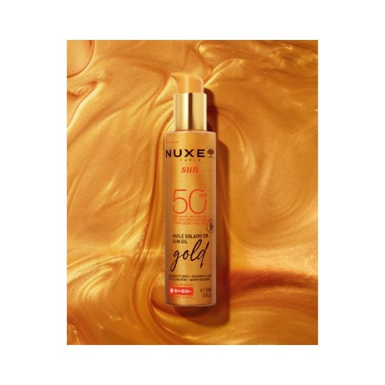 Nuxe Sun Golden Sun Oil SPF50 - 150ml – Buy Now at Healtsy
