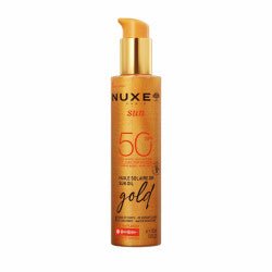 Nuxe Sun Golden Sun Oil SPF50 - 150ml – Buy Now at Healtsy