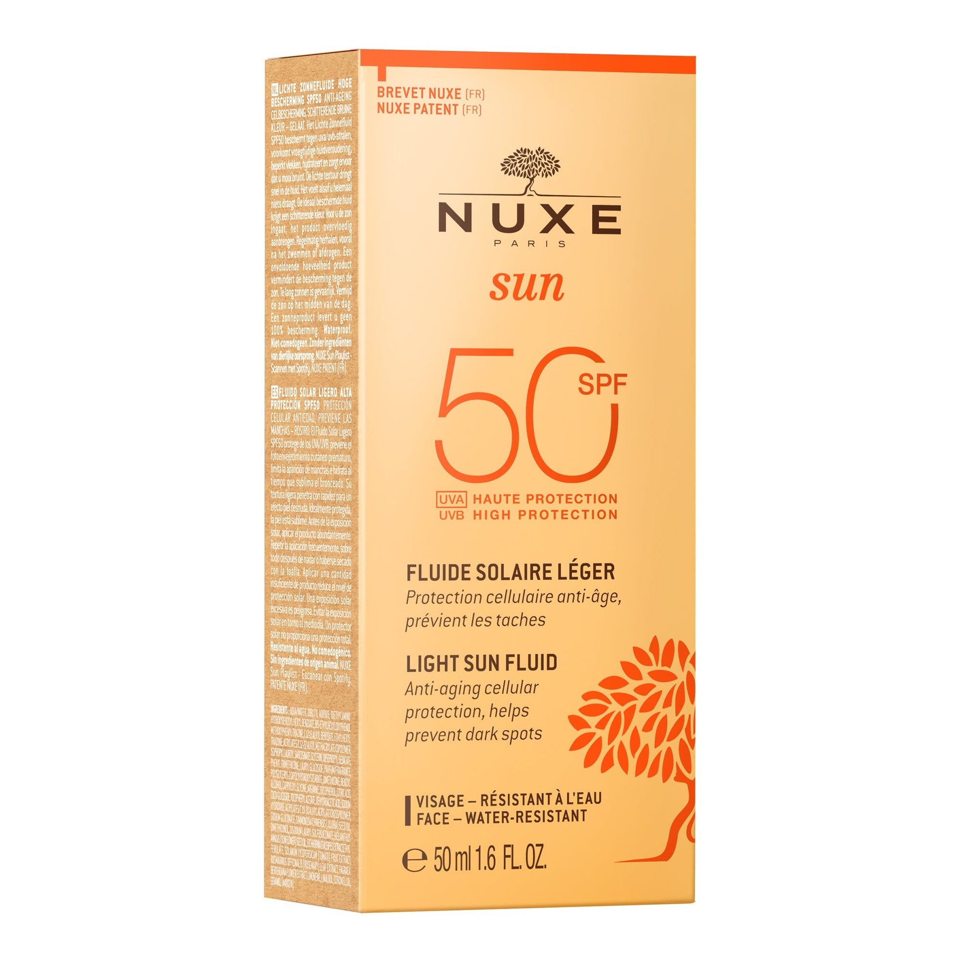 Nuxe Sun Light Spot Fluid SPF5O - 50ml – Buy Now at Healtsy
