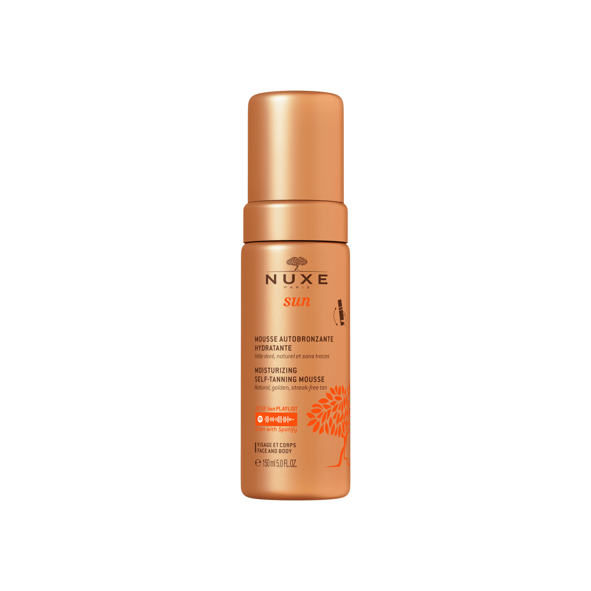 Nuxe Sun Moisturizing Self - Tanning Foam - 150ml – Buy Now at Healtsy