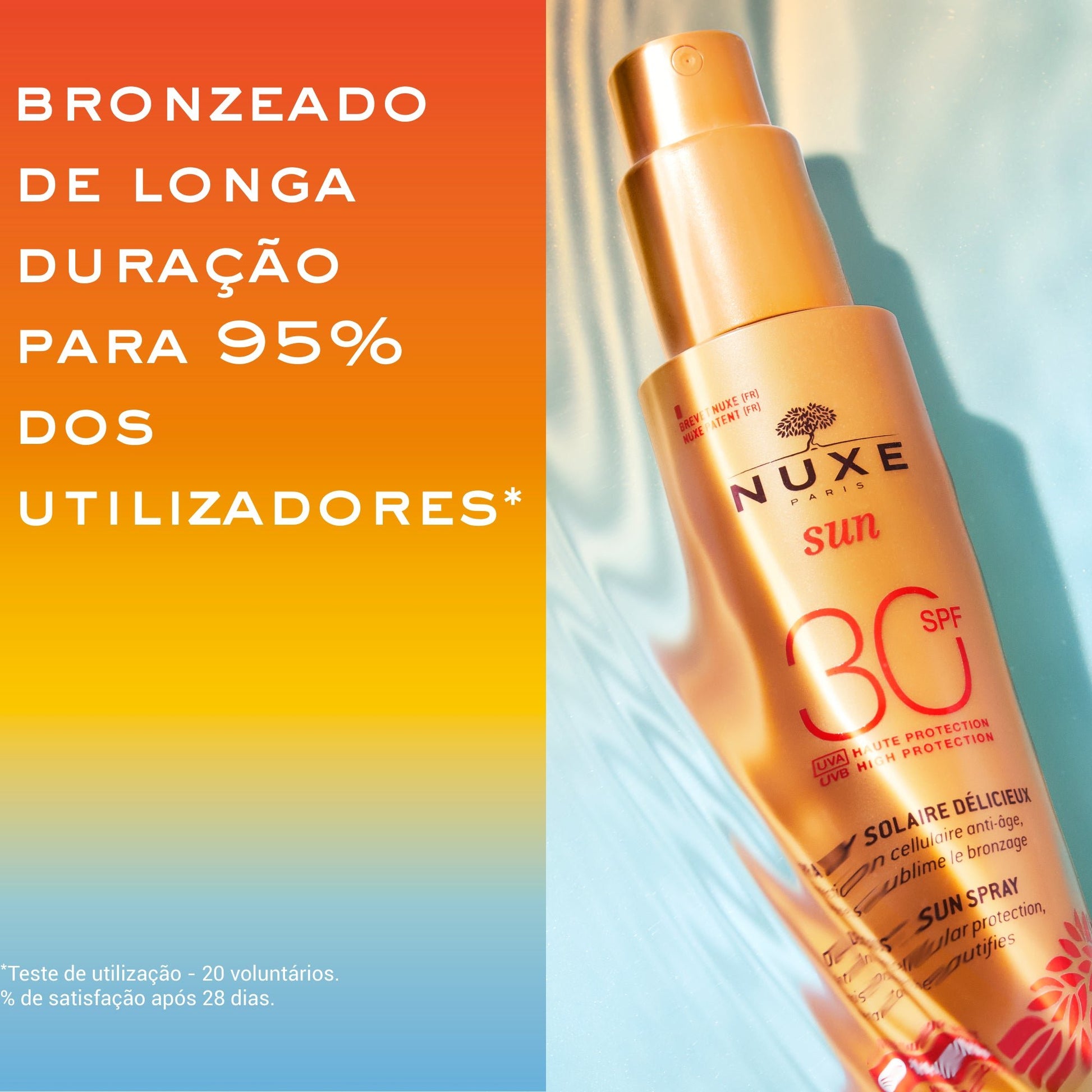 Nuxe Sun Spray Melting SPF 30 - 150ml – Buy Now at Healtsy