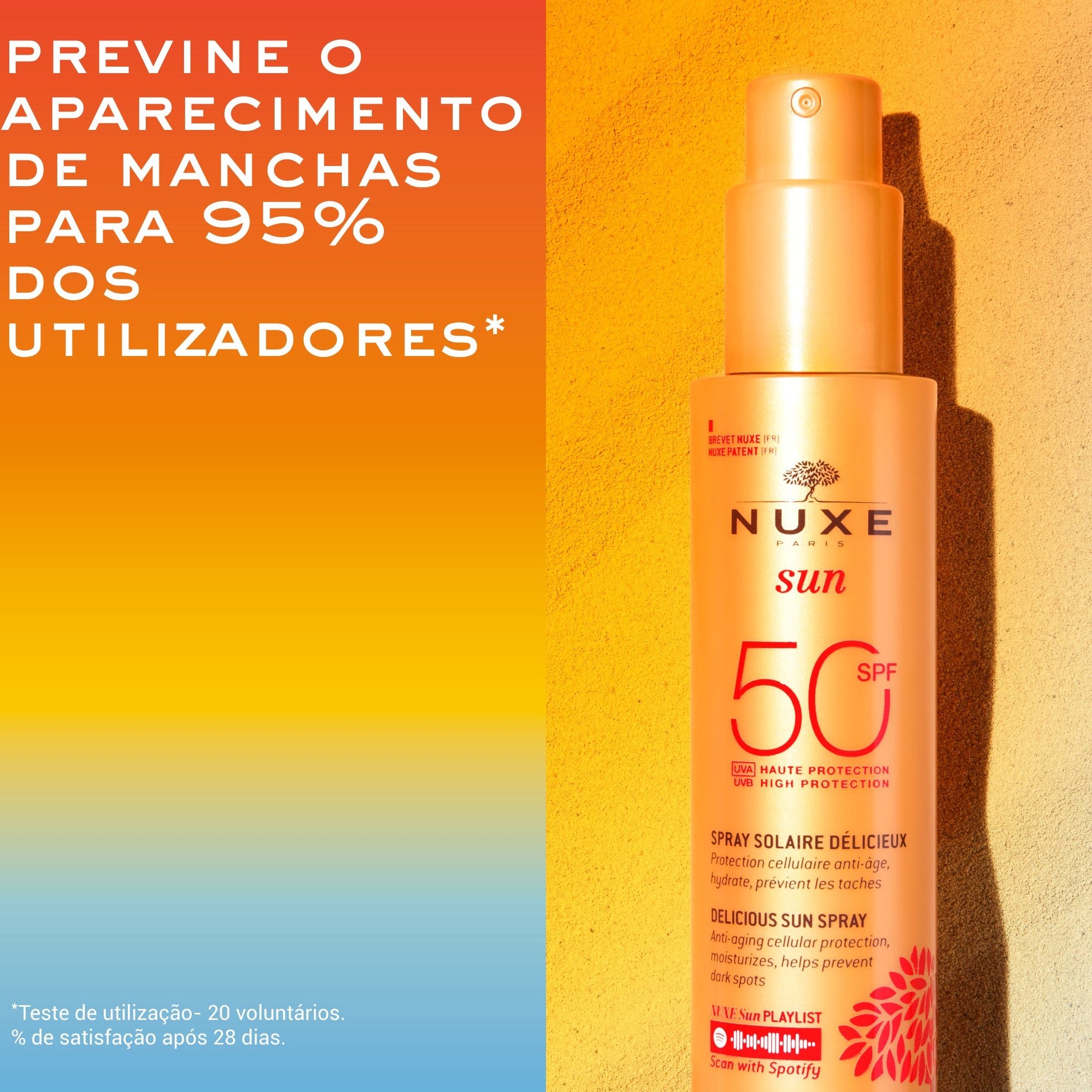 Nuxe Sun Spray Melting SPF 50 - 150ml – Buy Now at Healtsy