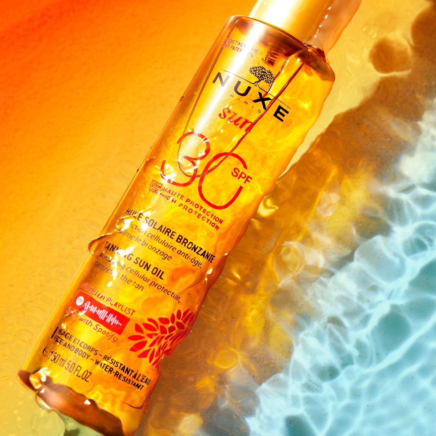 Nuxe Sun Tanning Oil SPF30 - 150ml – Buy Now at Healtsy