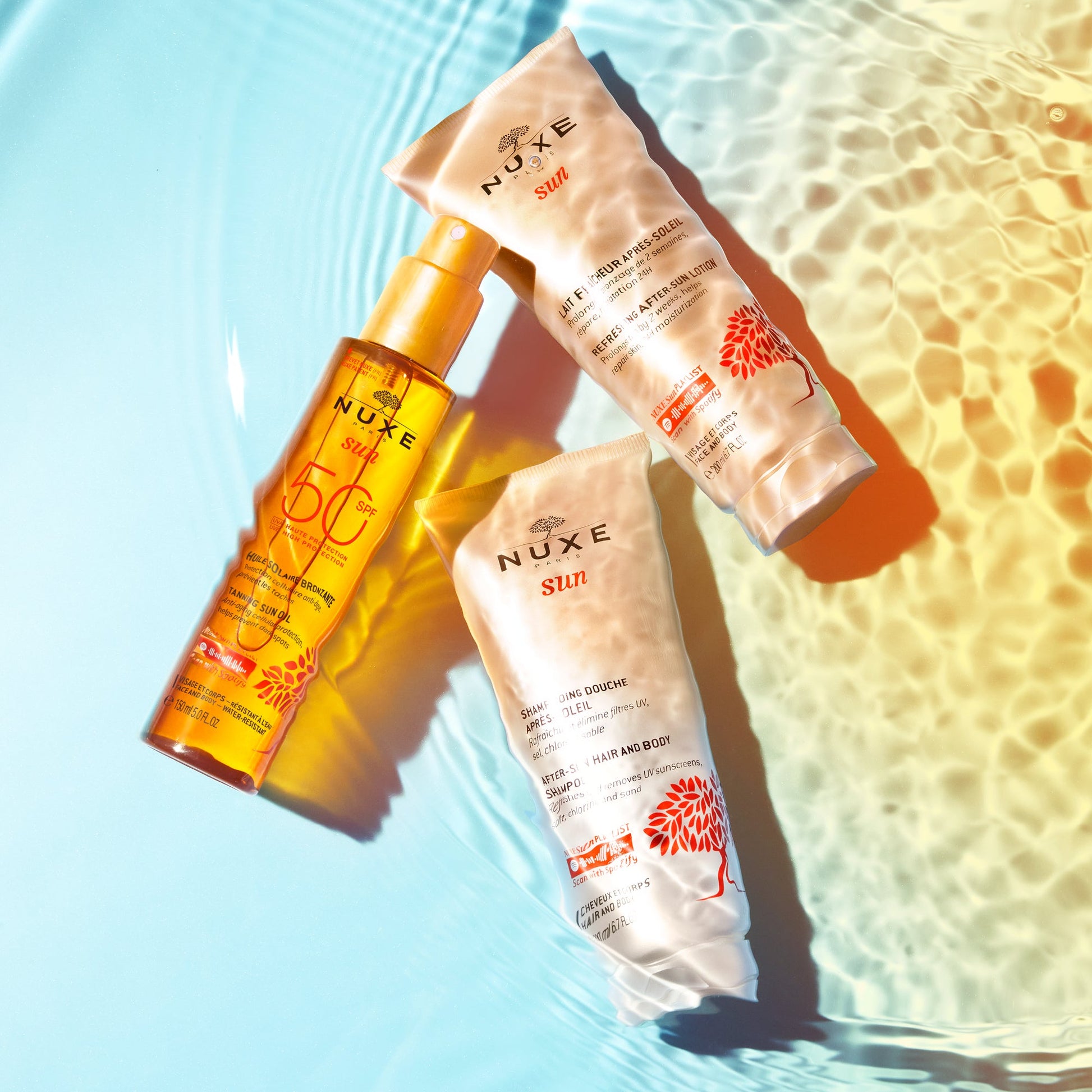 Nuxe Sun Tanning Oil SPF50 - 150ml – Buy Now at Healtsy