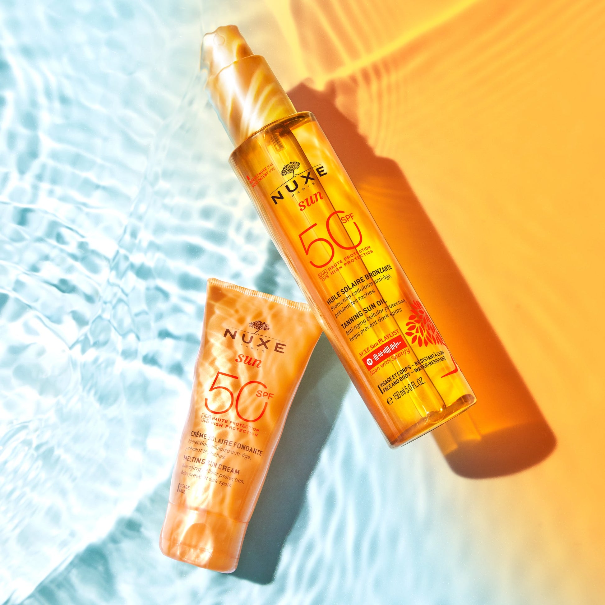 Nuxe Sun Tanning Oil SPF50 - 150ml – Buy Now at Healtsy