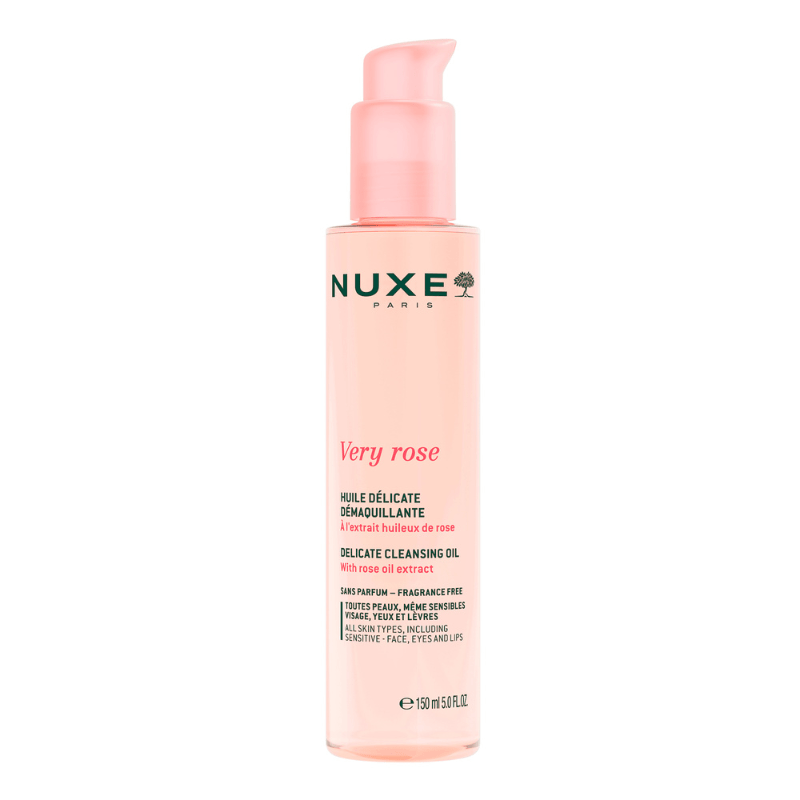 Nuxe Very Rose Delicate Makeup Remover Oil - 150ml – Buy Now at Healtsy