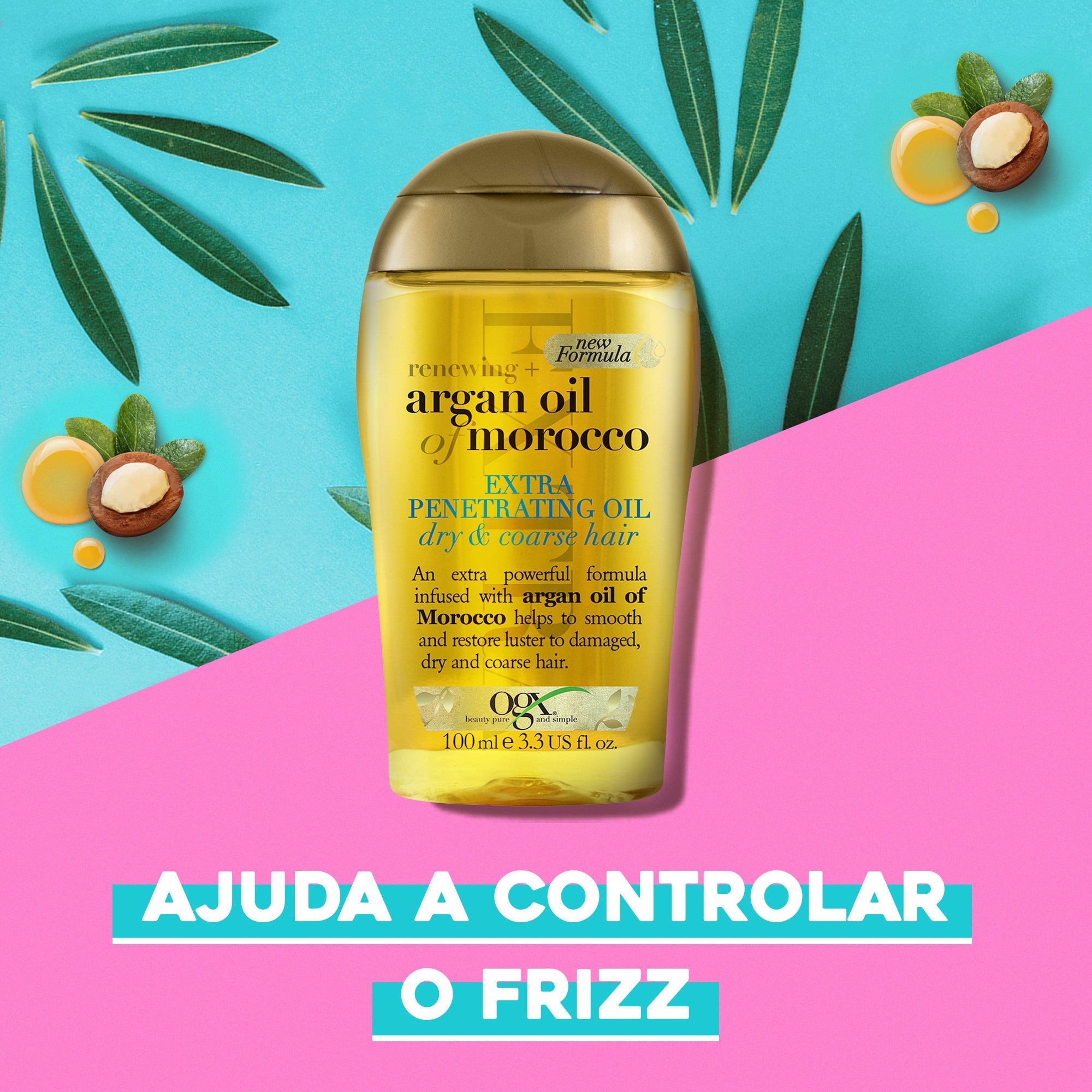 OGX Argan Oil Mor X - PNT - 100ml – Buy Now at Healtsy