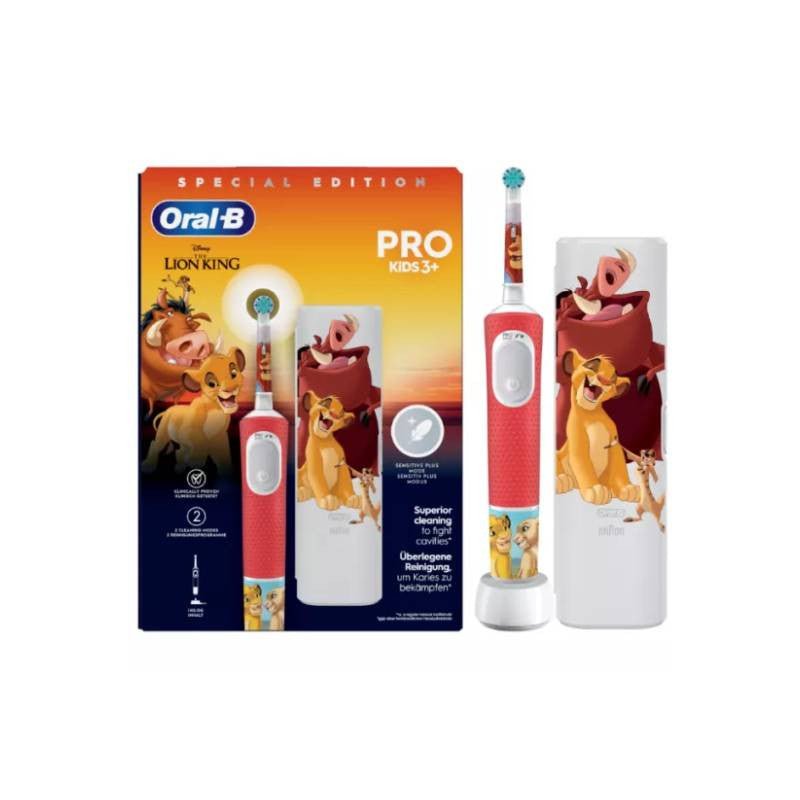 Oral B Electric Toothbrush Pro Kids 3+ Lion King (Special Edition) – Buy Now at Healtsy