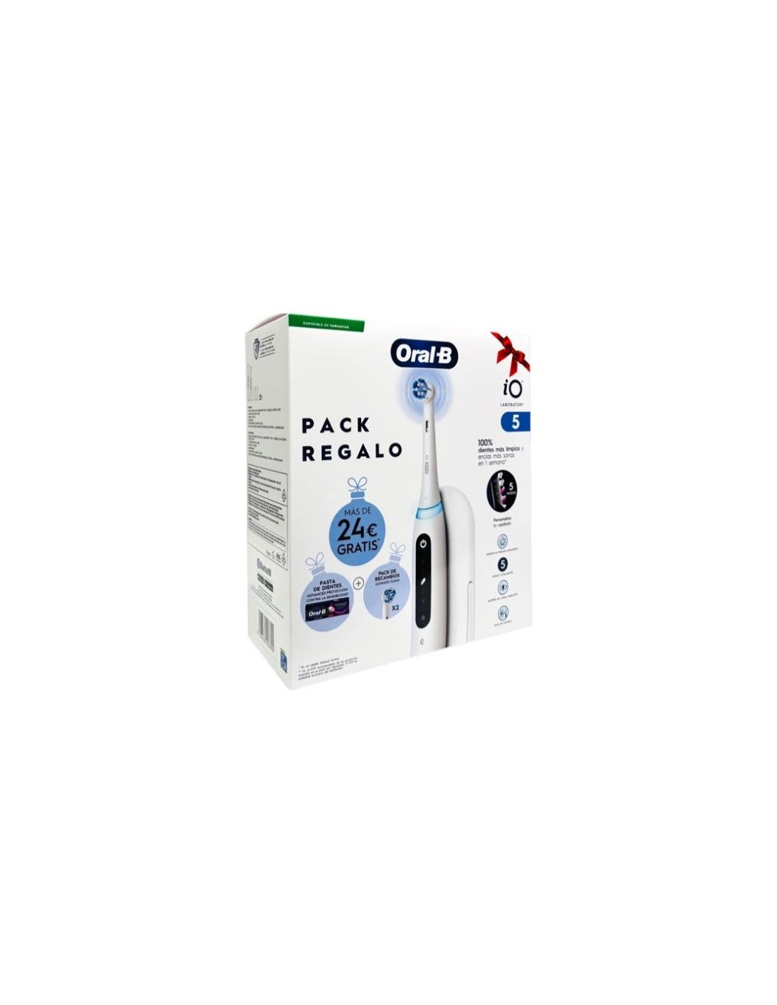 Oral-B IO5 Laboratory Electric Toothbrush with 2 Free Refills + Toothpaste - Healtsy