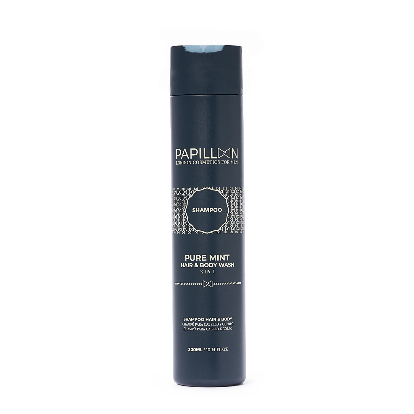 Papillon Pure Mint Hair / Beard / Body Shampoo - 100ml - Healtsy