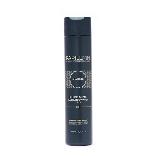 Papillon Pure Mint Hair / Beard / Body Shampoo - 100ml - Healtsy