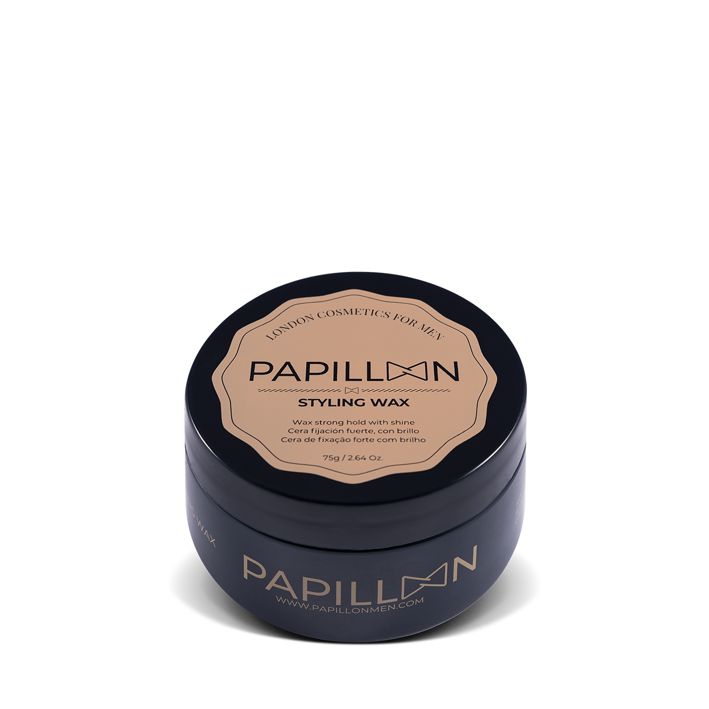 Papillon Styling Strong Fixation Wax With Shine - 75g - Healtsy