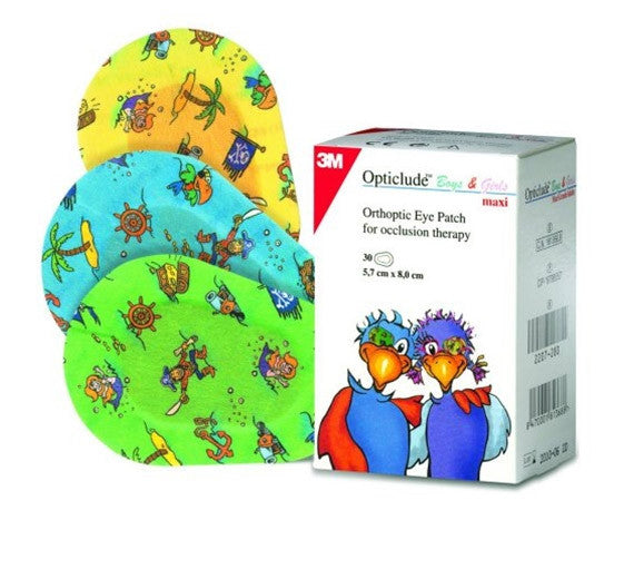 Opticlude Boys Gi Ophthalmic Dressing Maxi 2539pe (x30pcs) - Healtsy