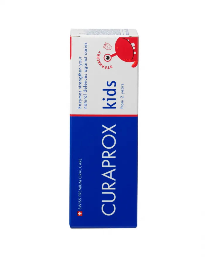 Curaprox Kids Strawberry Toothpaste - 60ml - Healtsy